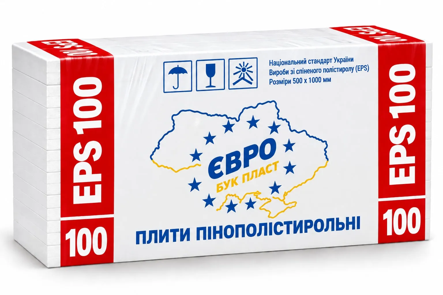 EPS 100 — пачка плит